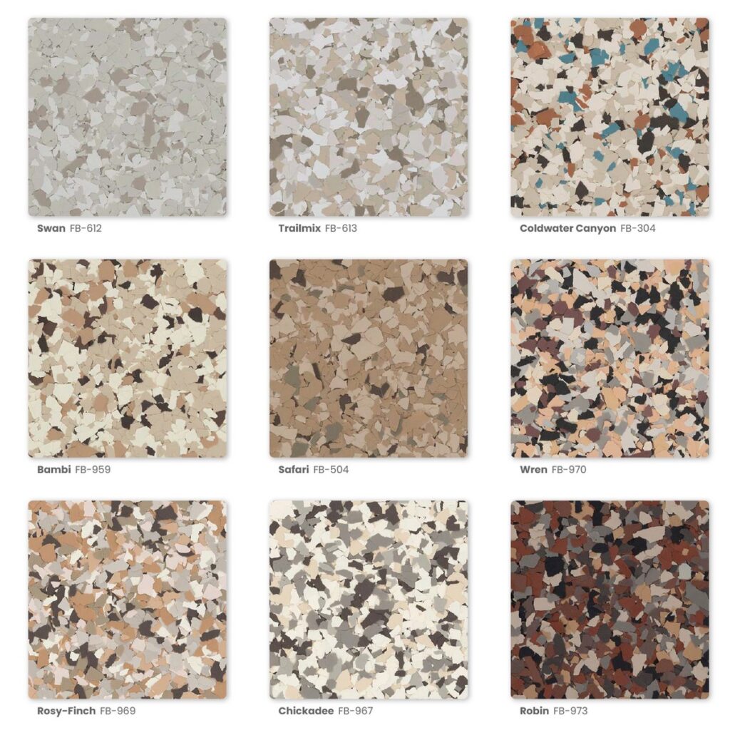 Epoxy Floor Colors And Textures Epoxy Flooring LLC
